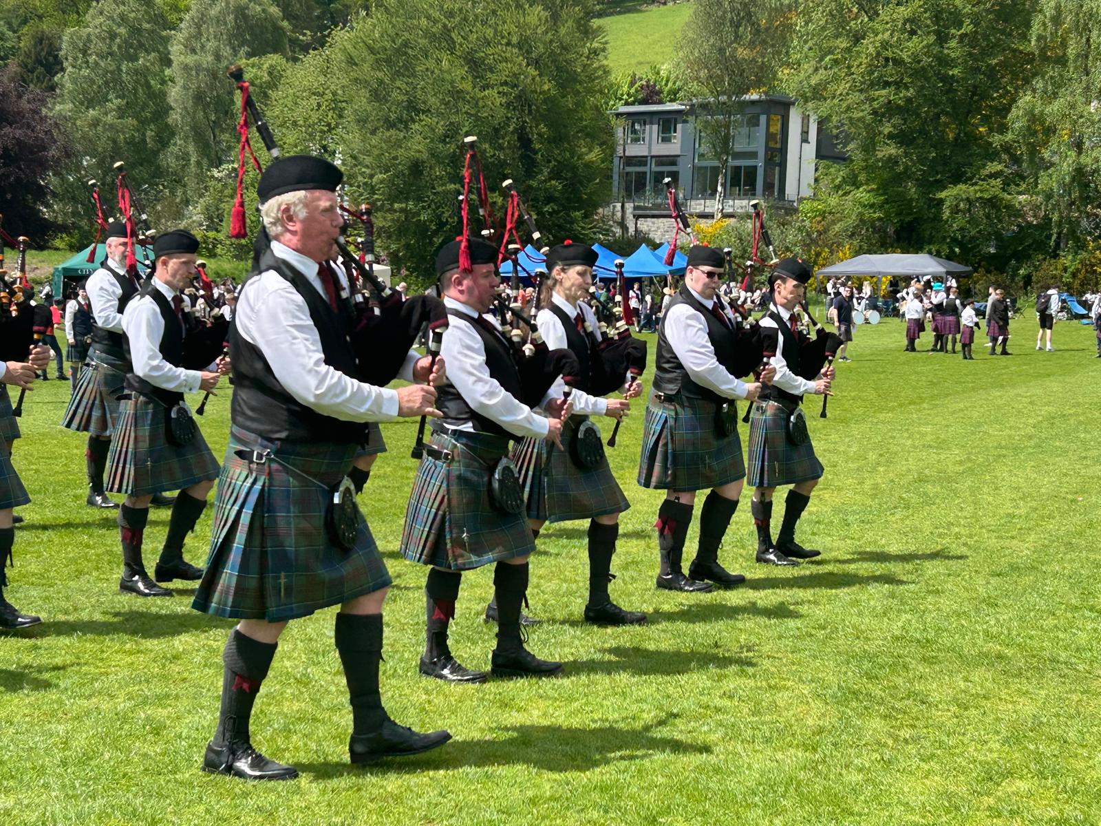 Stockbridge Pipe Band Grade 3B at Dollar Academy